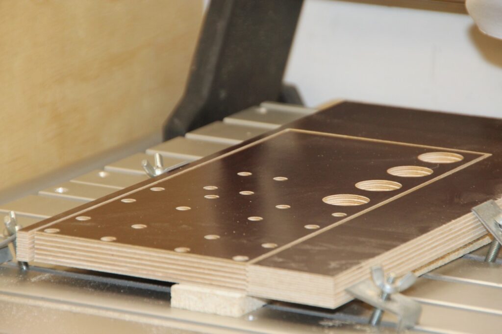 Routing Y-Axis Gantry plate